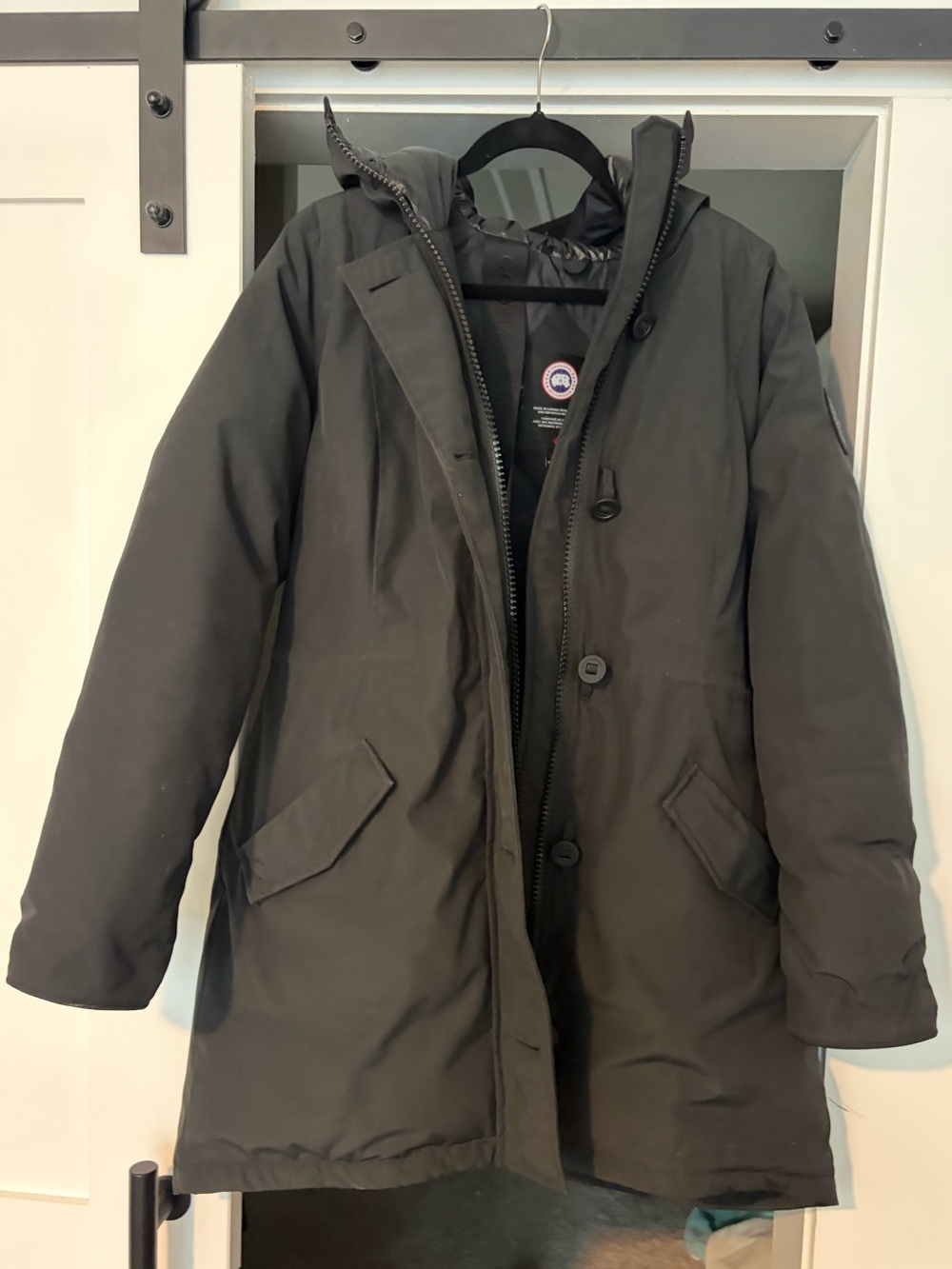 Canada Goose Rossclair Parka Black Label L Worn 5x